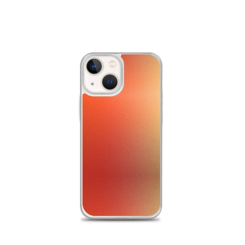 Load image into Gallery viewer, Intensive Orange Red Gradient Colorful Flexible Clear iPhone Case Bump Resistant Corners CREATIVETECH
