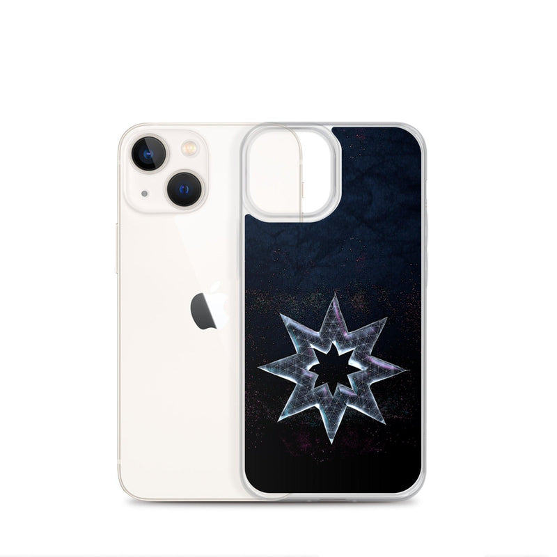 Load image into Gallery viewer, Mason Star Space Dust Flexible Clear iPhone Case Bump Resistant Corners CREATIVETECH
