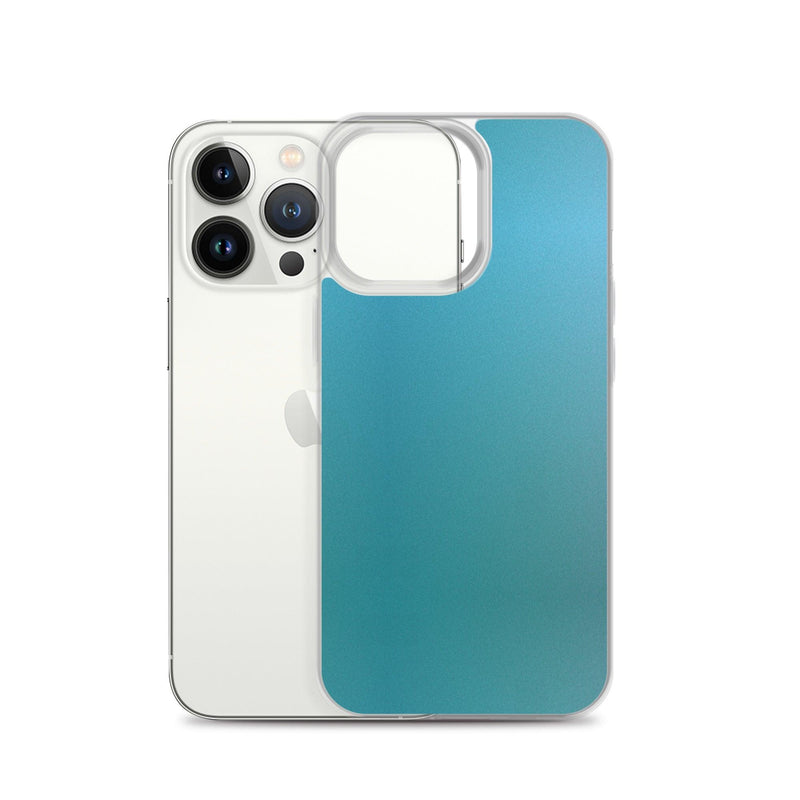 Load image into Gallery viewer, Ocean Blue Green Colorful Flexible Clear iPhone Case Bump Resistant Corners CREATIVETECH