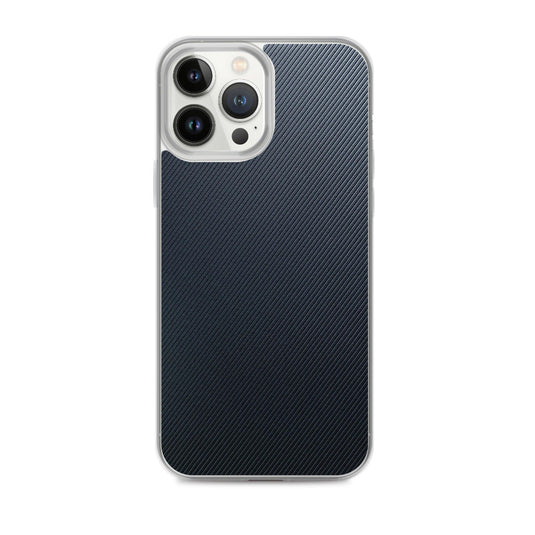 Striped Rubber Industrial Style Dark Grey Black Flexible Clear iPhone Case Bump Resistant Corners CREATIVETECH