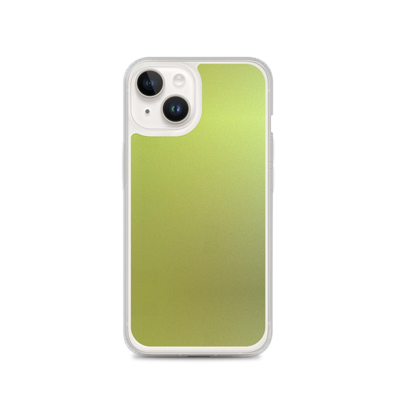Load image into Gallery viewer, Screen Green Yellow Colorful Flexible Clear iPhone Case Bump Resistant Corners CREATIVETECH