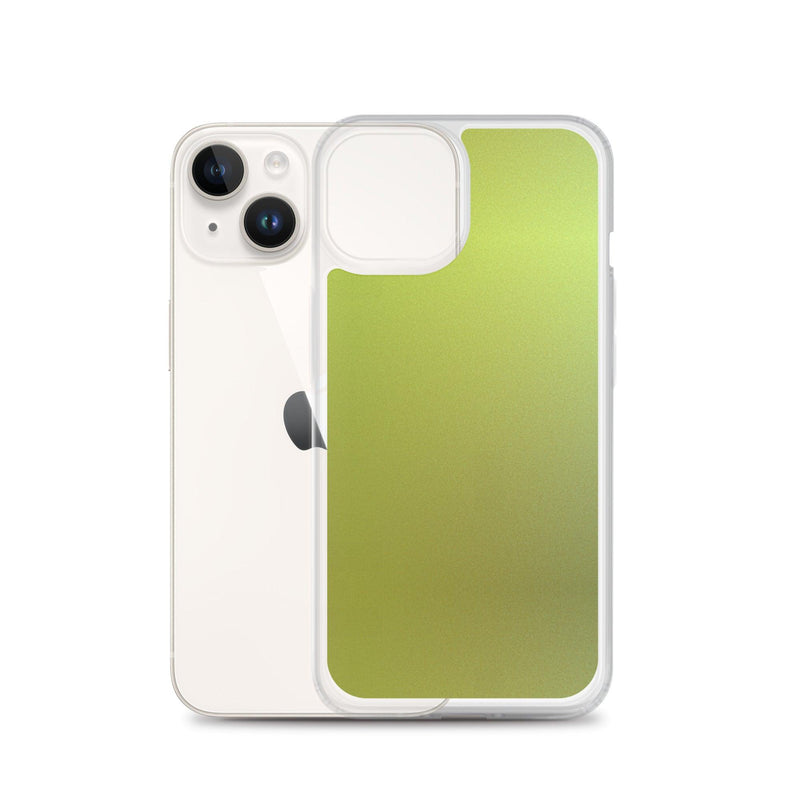 Load image into Gallery viewer, Screen Green Yellow Colorful Flexible Clear iPhone Case Bump Resistant Corners CREATIVETECH