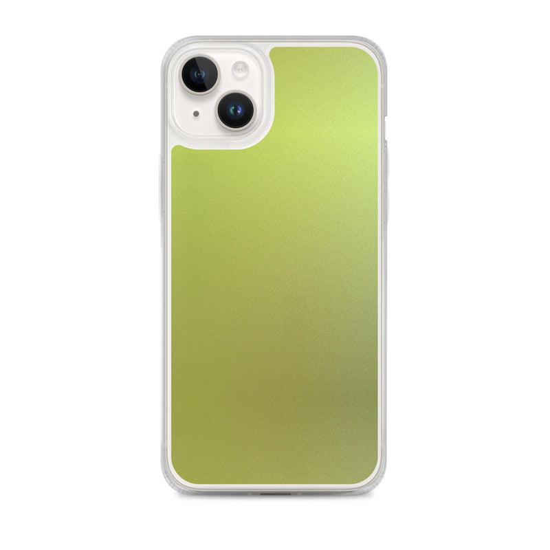 Load image into Gallery viewer, Screen Green Yellow Colorful Flexible Clear iPhone Case Bump Resistant Corners CREATIVETECH