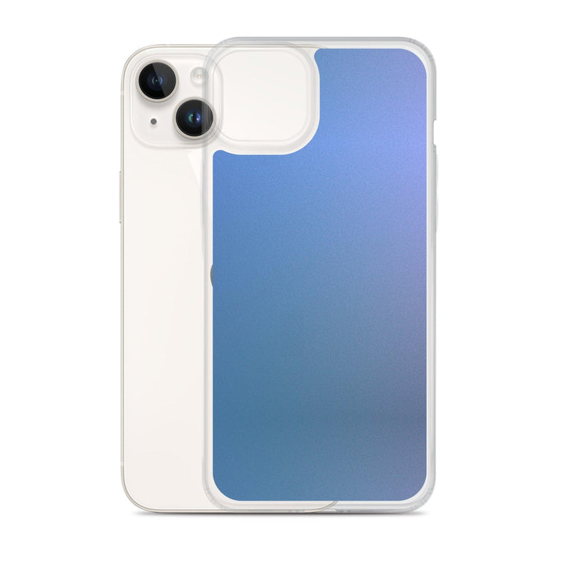 Load image into Gallery viewer, Screen Blue Violet Colorful Flexible Clear iPhone Case Bump Resistant Corners CREATIVETECH