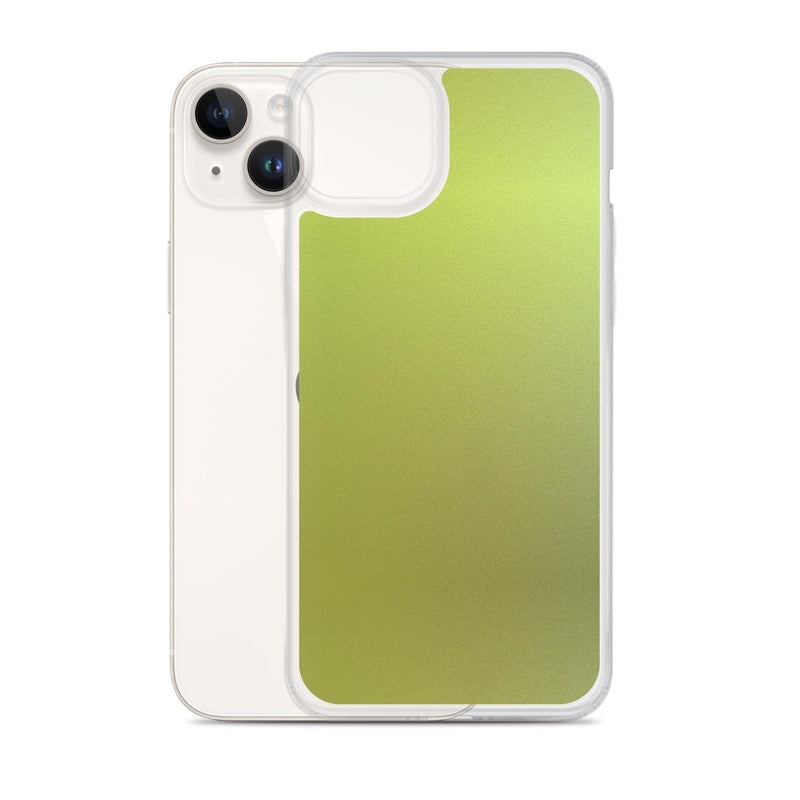 Load image into Gallery viewer, Screen Green Yellow Colorful Flexible Clear iPhone Case Bump Resistant Corners CREATIVETECH