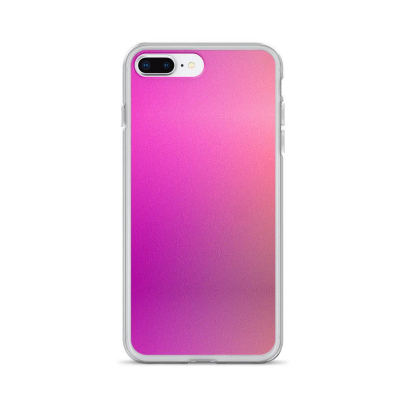 Load image into Gallery viewer, Pink Orange Gradient Colorful Flexible Clear iPhone Case Bump Resistant Corners CREATIVETECH