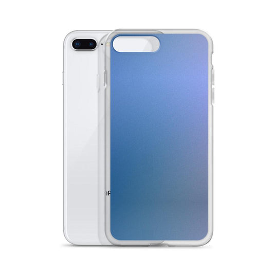 Screen Blue Violet Colorful Flexible Clear iPhone Case Bump Resistant Corners CREATIVETECH
