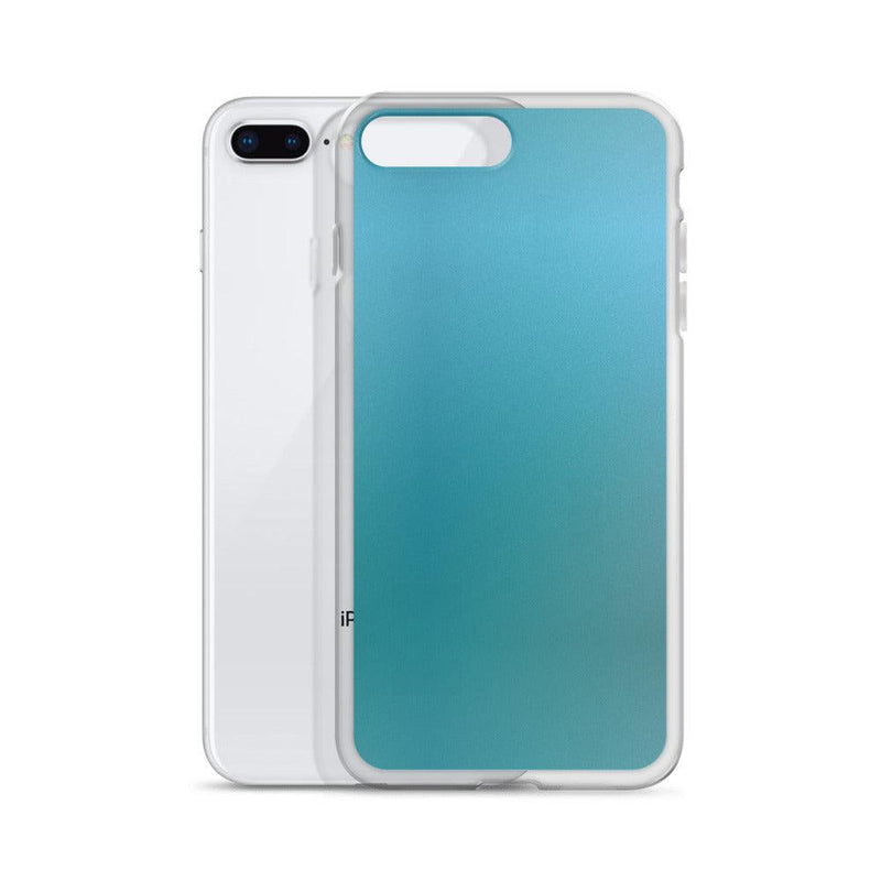 Load image into Gallery viewer, Ocean Blue Green Colorful Flexible Clear iPhone Case Bump Resistant Corners CREATIVETECH