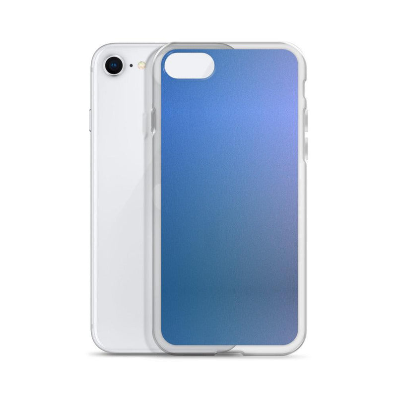 Load image into Gallery viewer, Screen Blue Violet Colorful Flexible Clear iPhone Case Bump Resistant Corners CREATIVETECH