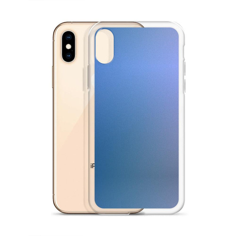 Load image into Gallery viewer, Screen Blue Violet Colorful Flexible Clear iPhone Case Bump Resistant Corners CREATIVETECH