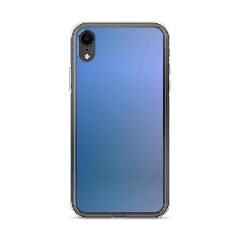 Load image into Gallery viewer, Screen Blue Violet Colorful Flexible Clear iPhone Case Bump Resistant Corners CREATIVETECH