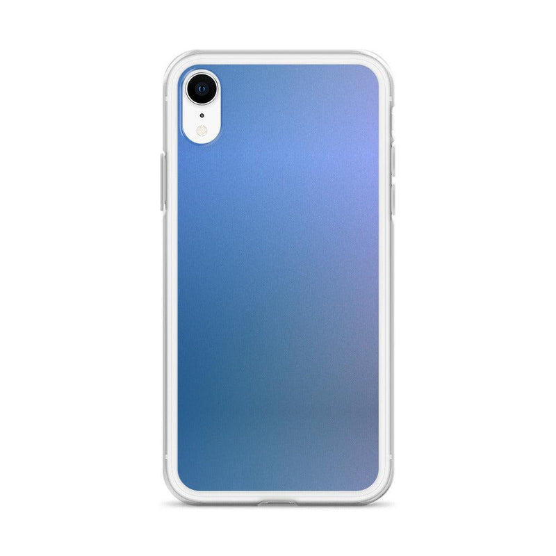 Load image into Gallery viewer, Screen Blue Violet Colorful Flexible Clear iPhone Case Bump Resistant Corners CREATIVETECH
