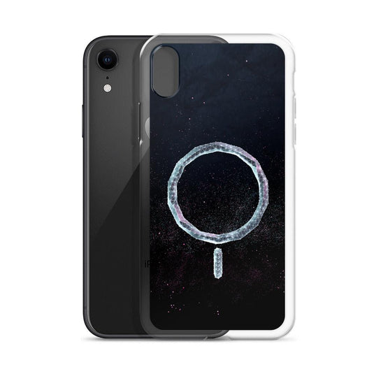 Star Dust Wireless Charging Flexible Clear iPhone Case Bump Resistant Corners CREATIVETECH