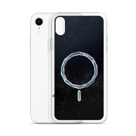 Star Dust Wireless Charging Flexible Clear iPhone Case Bump Resistant Corners CREATIVETECH