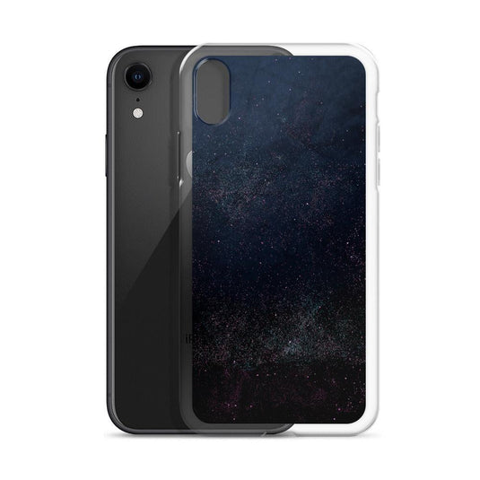 Space Star Dust Flexible Clear iPhone Case Bump Resistant Corners CREATIVETECH