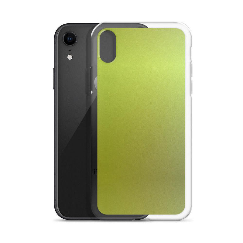 Load image into Gallery viewer, Screen Green Yellow Colorful Flexible Clear iPhone Case Bump Resistant Corners CREATIVETECH