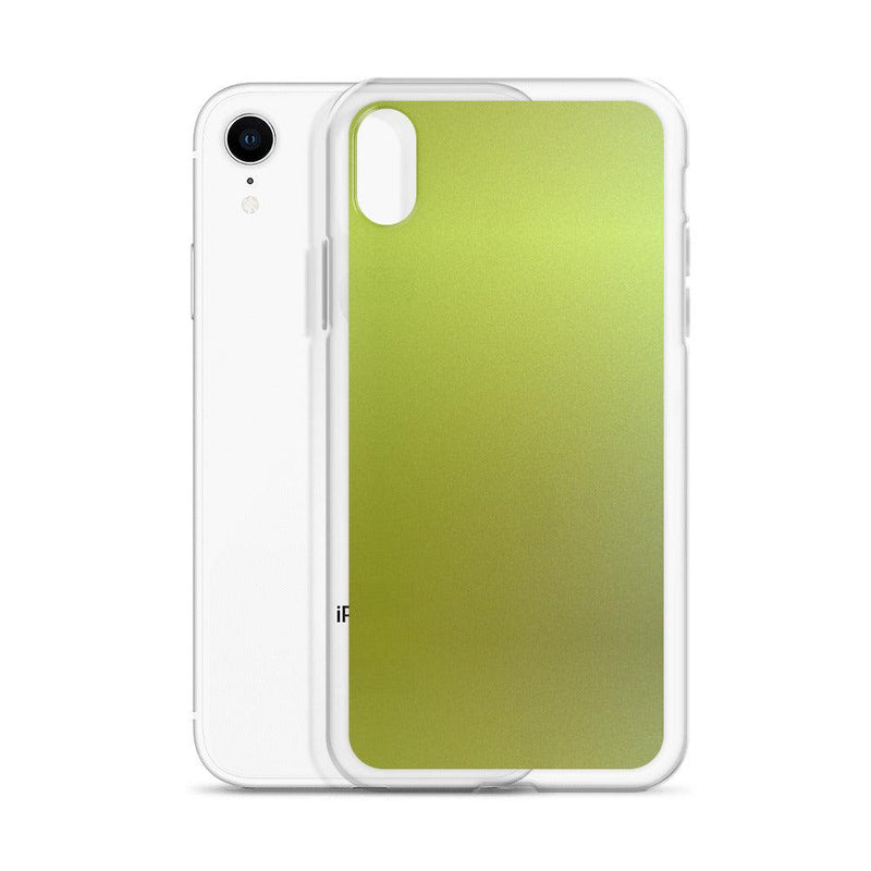 Load image into Gallery viewer, Screen Green Yellow Colorful Flexible Clear iPhone Case Bump Resistant Corners CREATIVETECH