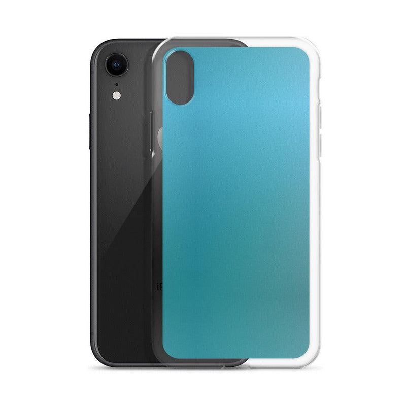 Load image into Gallery viewer, Ocean Blue Green Colorful Flexible Clear iPhone Case Bump Resistant Corners CREATIVETECH