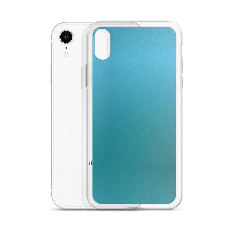 Load image into Gallery viewer, Ocean Blue Green Colorful Flexible Clear iPhone Case Bump Resistant Corners CREATIVETECH