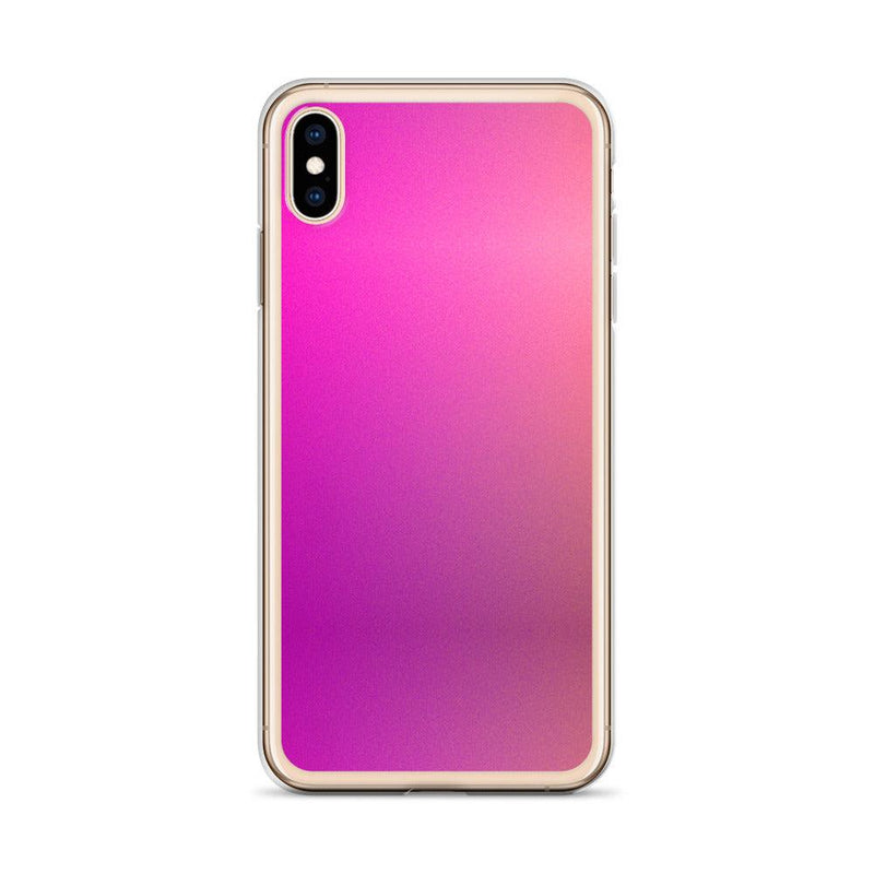 Load image into Gallery viewer, Pink Orange Gradient Colorful Flexible Clear iPhone Case Bump Resistant Corners CREATIVETECH