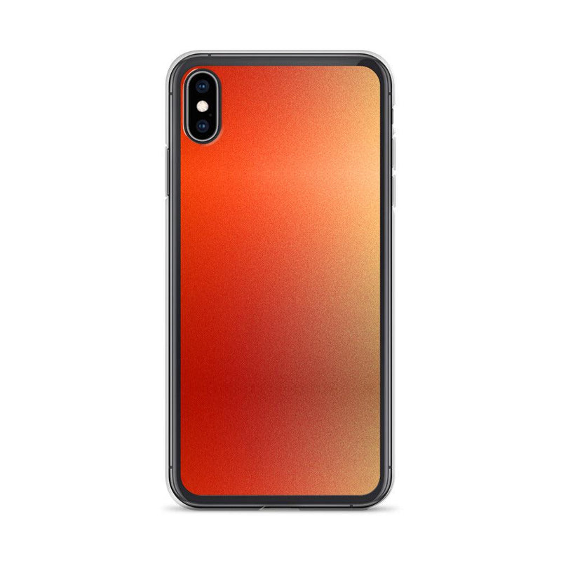 Load image into Gallery viewer, Intensive Orange Red Gradient Colorful Flexible Clear iPhone Case Bump Resistant Corners CREATIVETECH