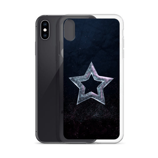 Star Dust Flexible Clear iPhone Case Bump Resistant Corners CREATIVETECH
