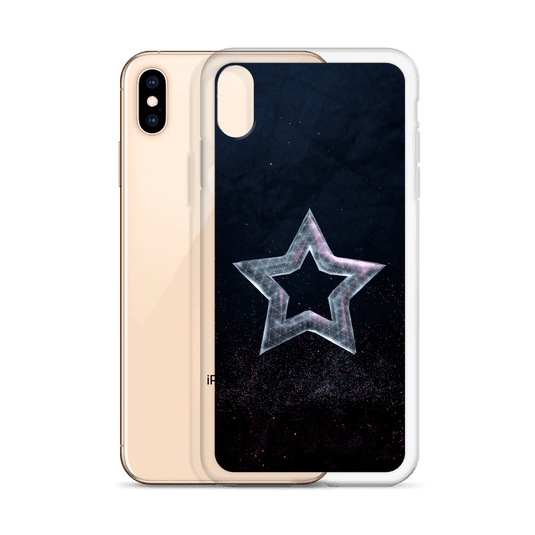Star Dust Flexible Clear iPhone Case Bump Resistant Corners CREATIVETECH