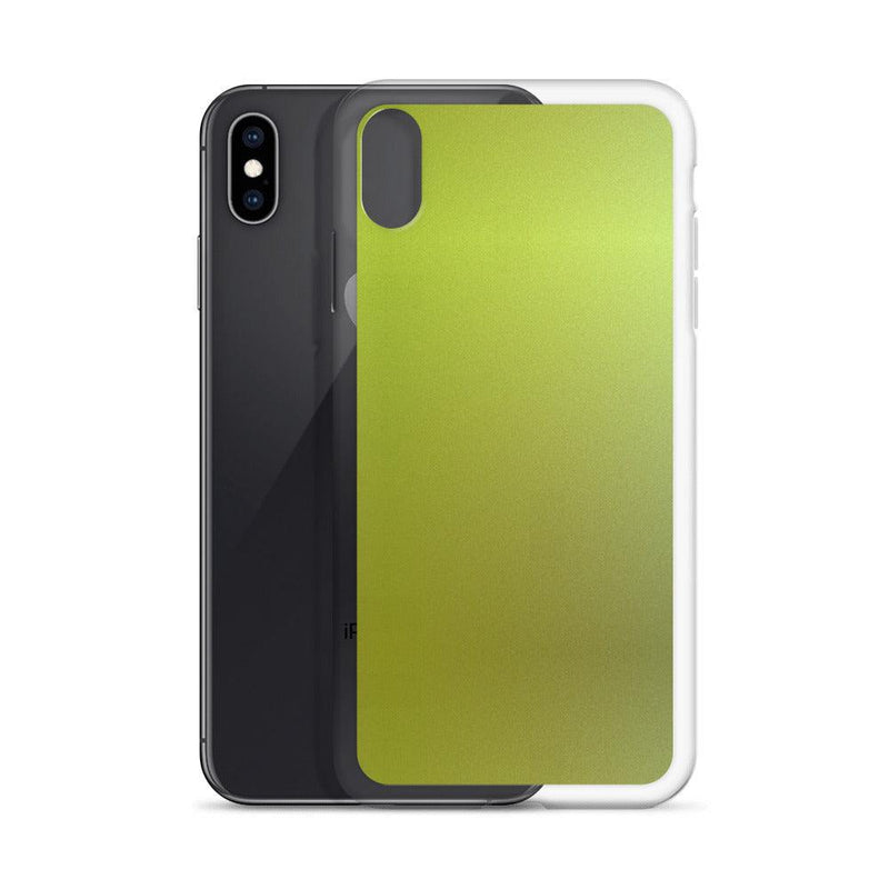 Load image into Gallery viewer, Screen Green Yellow Colorful Flexible Clear iPhone Case Bump Resistant Corners CREATIVETECH