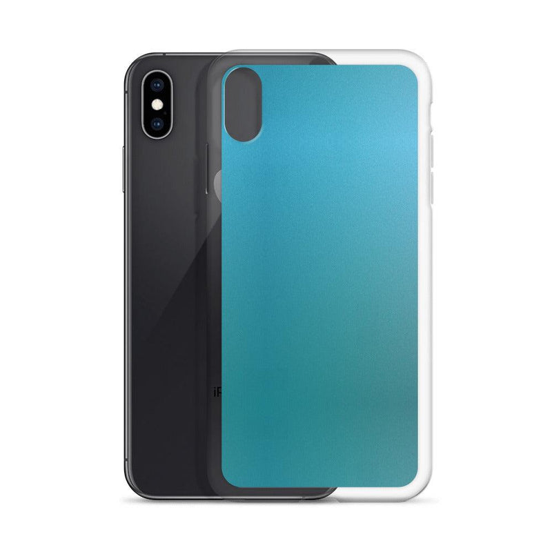 Load image into Gallery viewer, Ocean Blue Green Colorful Flexible Clear iPhone Case Bump Resistant Corners CREATIVETECH
