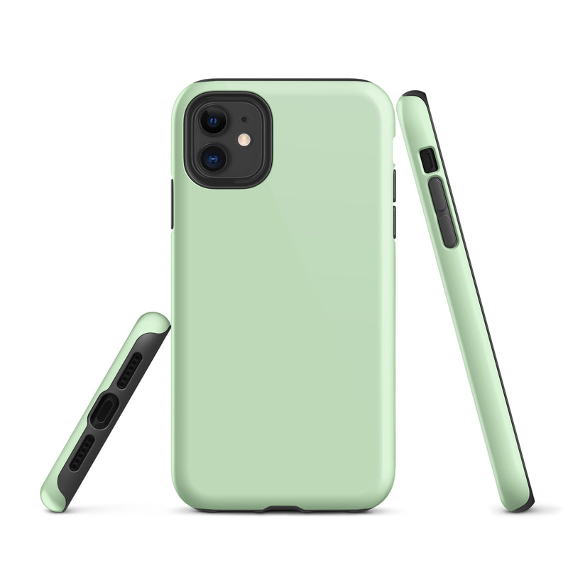 Load image into Gallery viewer, Tara Green iPhone Case Hardshell 3D Wrap Thermal Plain Color CREATIVETECH