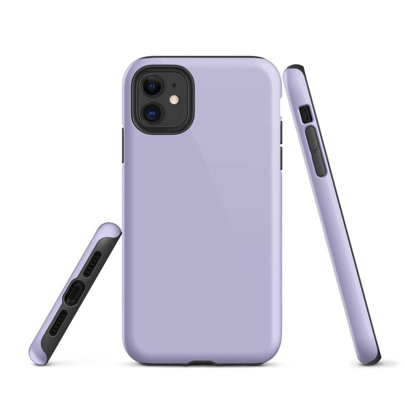 Load image into Gallery viewer, Melrose Purple iPhone Case Hardshell 3D Wrap Thermal Plain Color CREATIVETECH