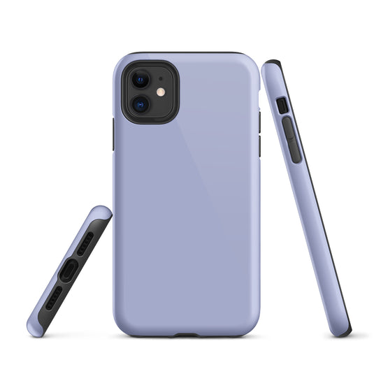 Perano Purple iPhone Case Hardshell 3D Wrap Thermal Plain Color CREATIVETECH