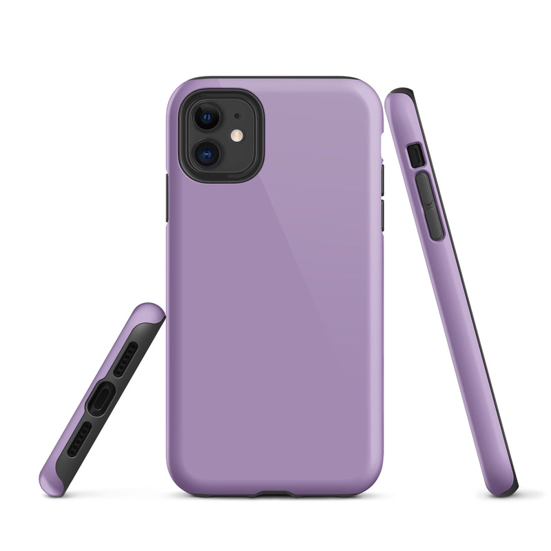 Load image into Gallery viewer, East Side Violet Blue iPhone Case Hardshell 3D Wrap Thermal Plain Color CREATIVETECH