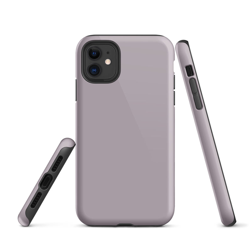 Load image into Gallery viewer, Lily Pink iPhone Case Hardshell 3D Wrap Thermal Plain Color CREATIVETECH