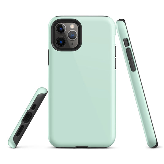 Humming Bird Green iPhone Case Hardshell 3D Wrap Thermal Plain Color CREATIVETECH