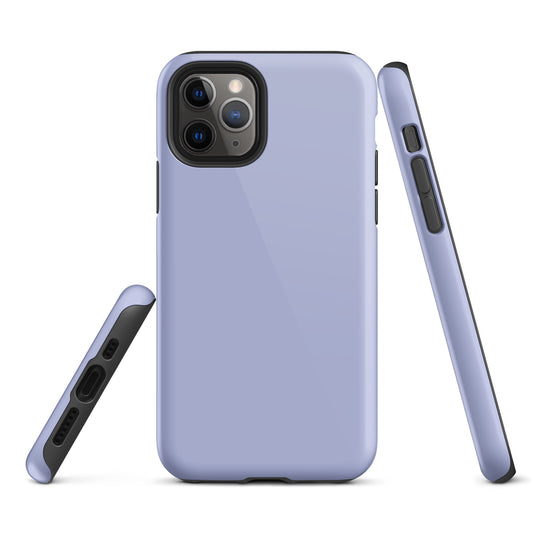 Perano Purple iPhone Case Hardshell 3D Wrap Thermal Plain Color CREATIVETECH
