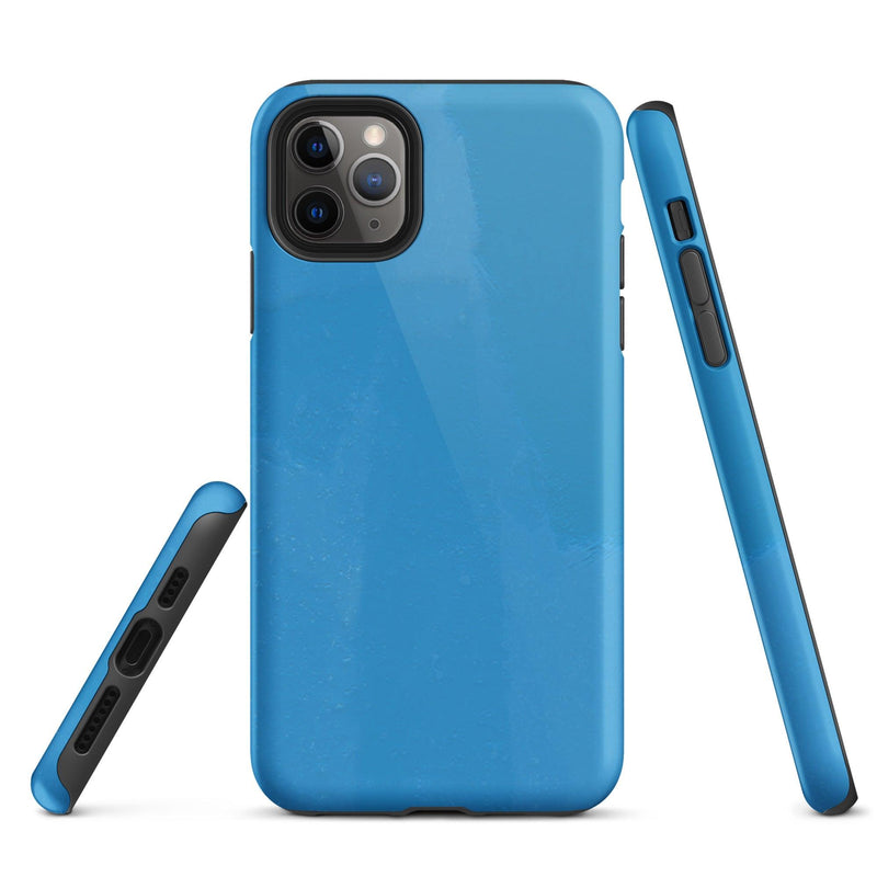 Load image into Gallery viewer, Creative Paint Colorful Hardshell Blue iPhone Case Double Layer Impact Resistant Tough 3D Wrap CREATIVETECH