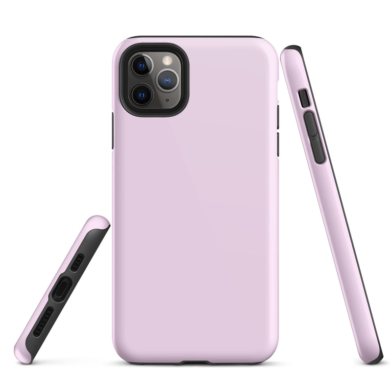 Load image into Gallery viewer, Selago Pink iPhone Case Hardshell 3D Wrap Thermal Plain Color CREATIVETECH