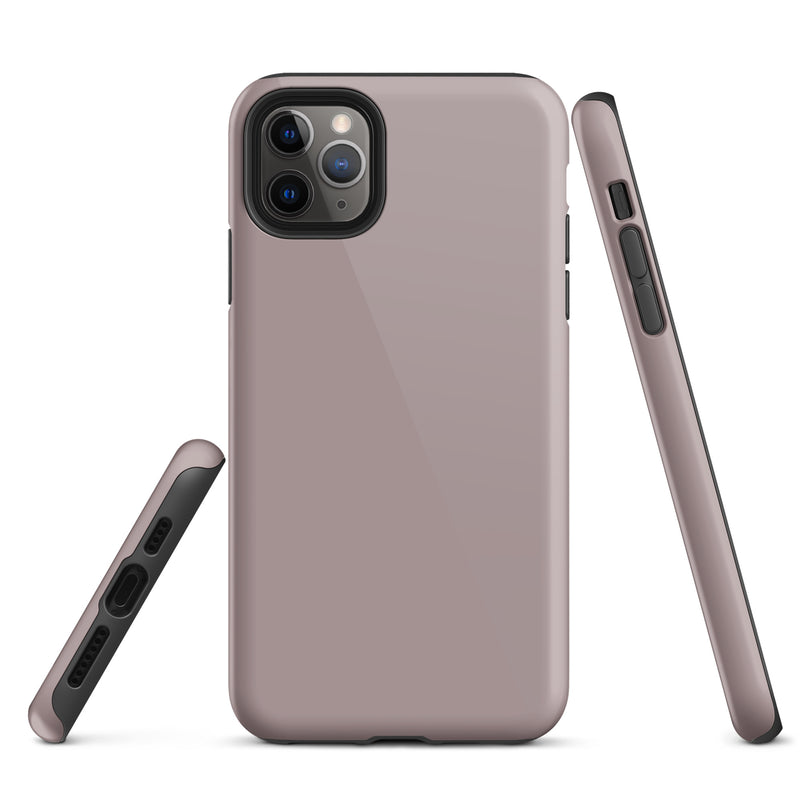 Load image into Gallery viewer, Careys Pink iPhone Case Hardshell 3D Wrap Thermal Plain Color CREATIVETECH