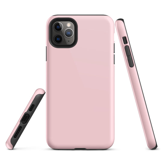 Flamingo Pink iPhone Case Hardshell 3D Wrap Thermal Plain Color CREATIVETECH