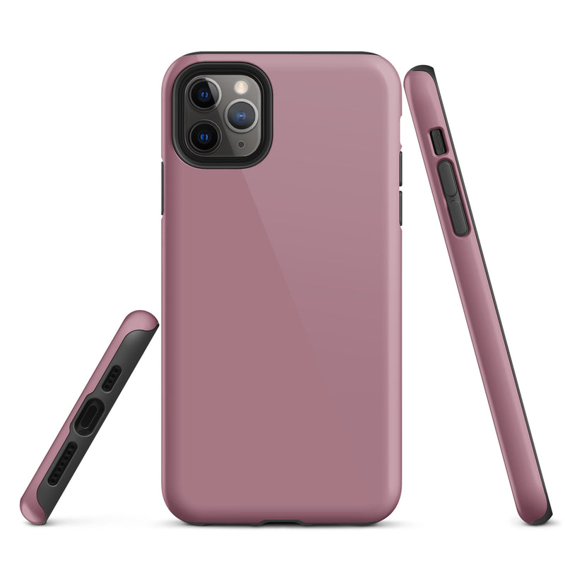 Load image into Gallery viewer, Tapestry Pink iPhone Case Hardshell 3D Wrap Thermal Plain Color CREATIVETECH