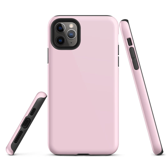 Piggy Pink iPhone Case Hardshell 3D Wrap Thermal Plain Color CREATIVETECH
