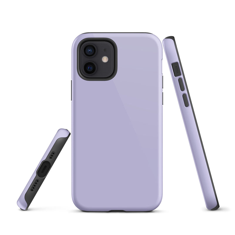Load image into Gallery viewer, Melrose Purple iPhone Case Hardshell 3D Wrap Thermal Plain Color CREATIVETECH
