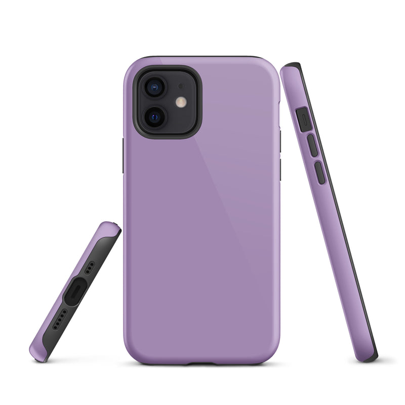 Load image into Gallery viewer, East Side Violet Blue iPhone Case Hardshell 3D Wrap Thermal Plain Color CREATIVETECH