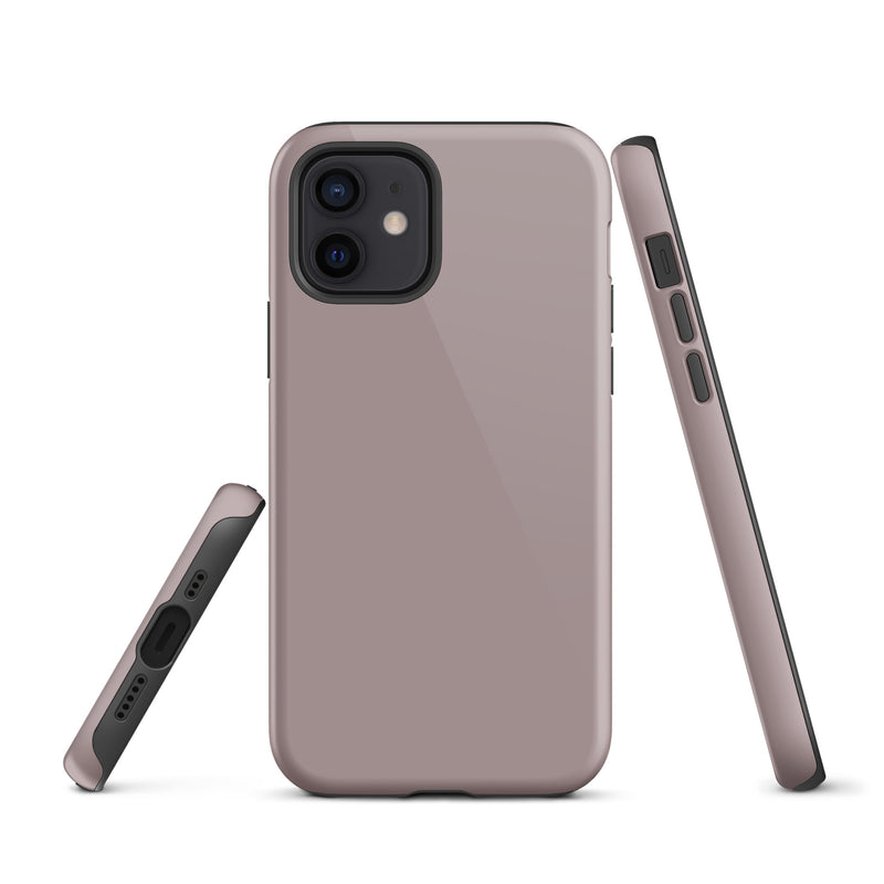 Load image into Gallery viewer, Careys Pink iPhone Case Hardshell 3D Wrap Thermal Plain Color CREATIVETECH