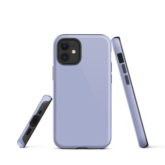 Perano Purple iPhone Case Hardshell 3D Wrap Thermal Plain Color CREATIVETECH