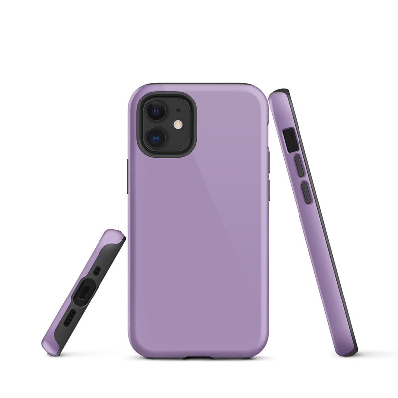 Load image into Gallery viewer, East Side Violet Blue iPhone Case Hardshell 3D Wrap Thermal Plain Color CREATIVETECH