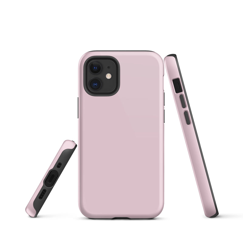 Load image into Gallery viewer, Lace Pink iPhone Case Hardshell 3D Wrap Thermal Plain Color CREATIVETECH