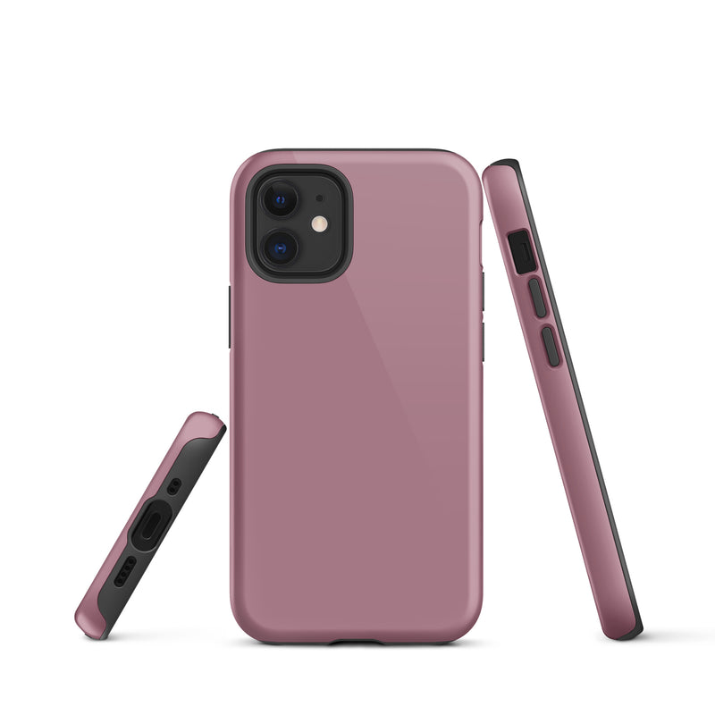 Load image into Gallery viewer, Tapestry Pink iPhone Case Hardshell 3D Wrap Thermal Plain Color CREATIVETECH