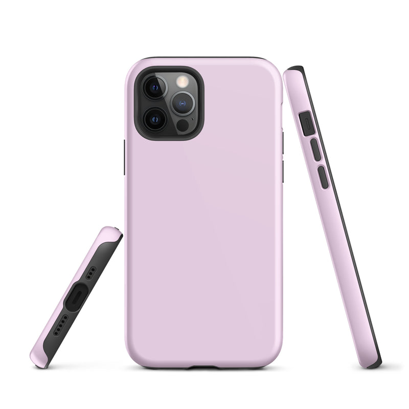 Load image into Gallery viewer, Selago Pink iPhone Case Hardshell 3D Wrap Thermal Plain Color CREATIVETECH